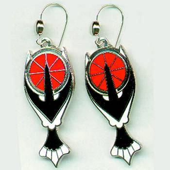 Missouri River Jewelry - Waterbird Earrings