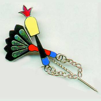 Missouri River Jewelry - Fan & Gourd Stickpin