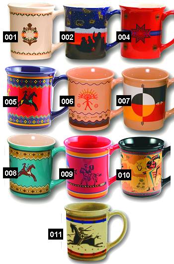 Pendleton Design Coffee Mugs