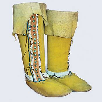 Plains Hi-Top Moccasin Pattern