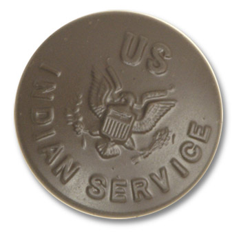 U.S. Indian Service Button - 11/16