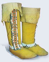 Plains Hi-Top Moccasins Pattern