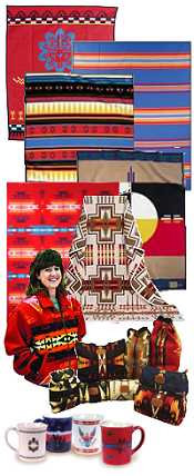 Pendleton Blankets - Pendleton Indian Blanket Patterns - Pendleton blanket coats & accessories