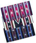 Navajo & Mexican design rugs & blankets