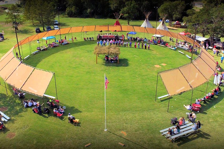 Medicine Lodge Powwow Pavilion Medicine Lodge Treaty Powwow