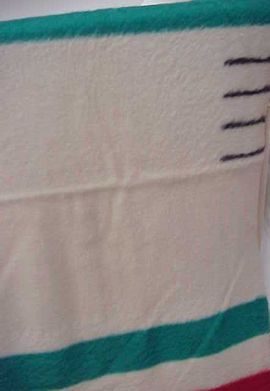 Multi-Stripe 4-Point Blanket