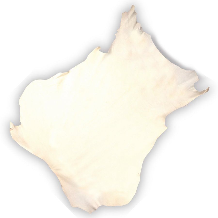 Premium White Buckskin | Craft Leather | Crazy Crow Trading Post