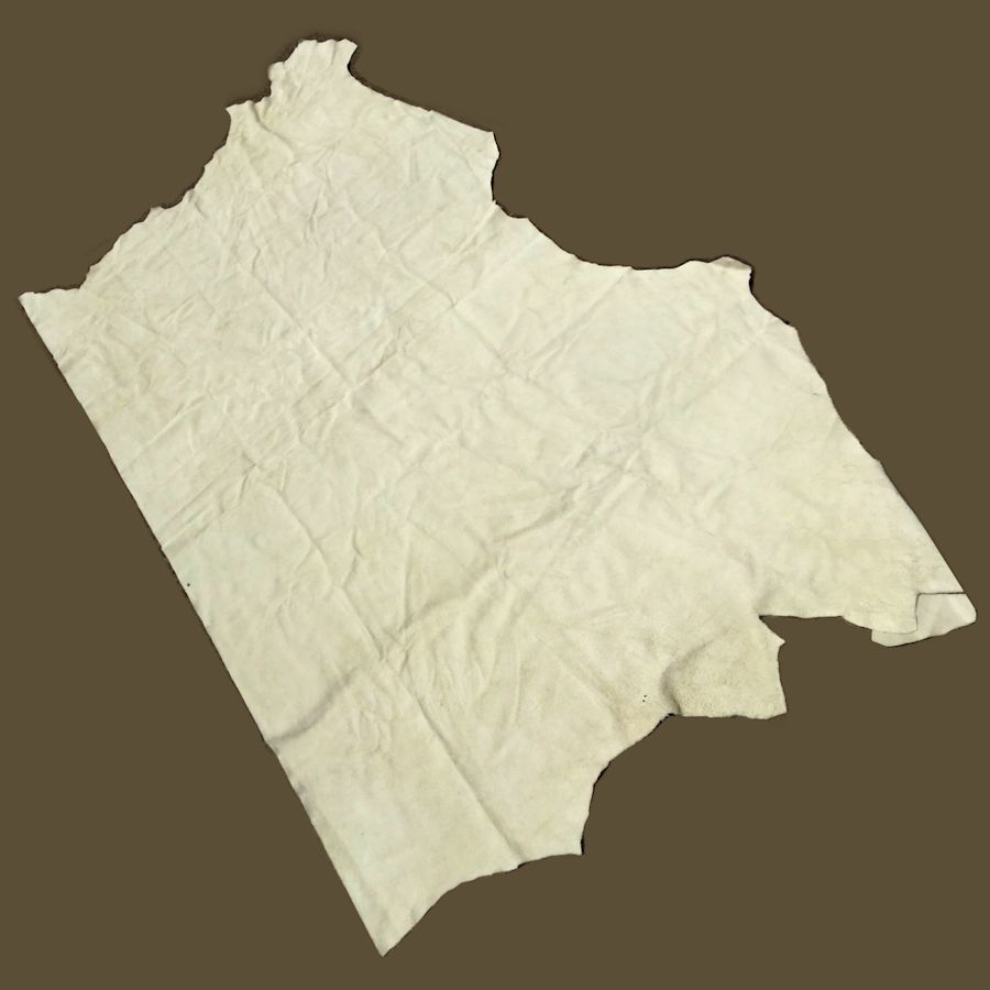 Crazy Crow Trading Post Glove Tanned Cowhide, White Half & Whole Sides Special Lot