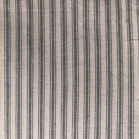 Old Time Fabric - Blue Stripe Ticking | Crazy Crow Trading Post