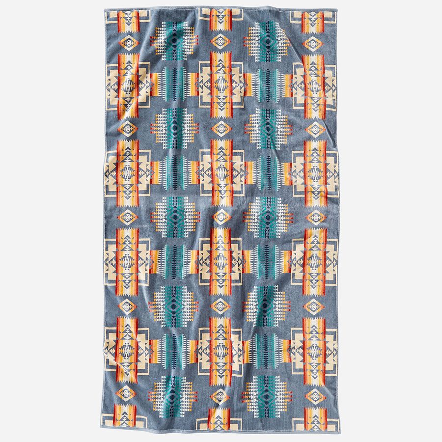 Pendleton Slate Chief Joseph Towel 40"x70" Pendleton Spa Towels