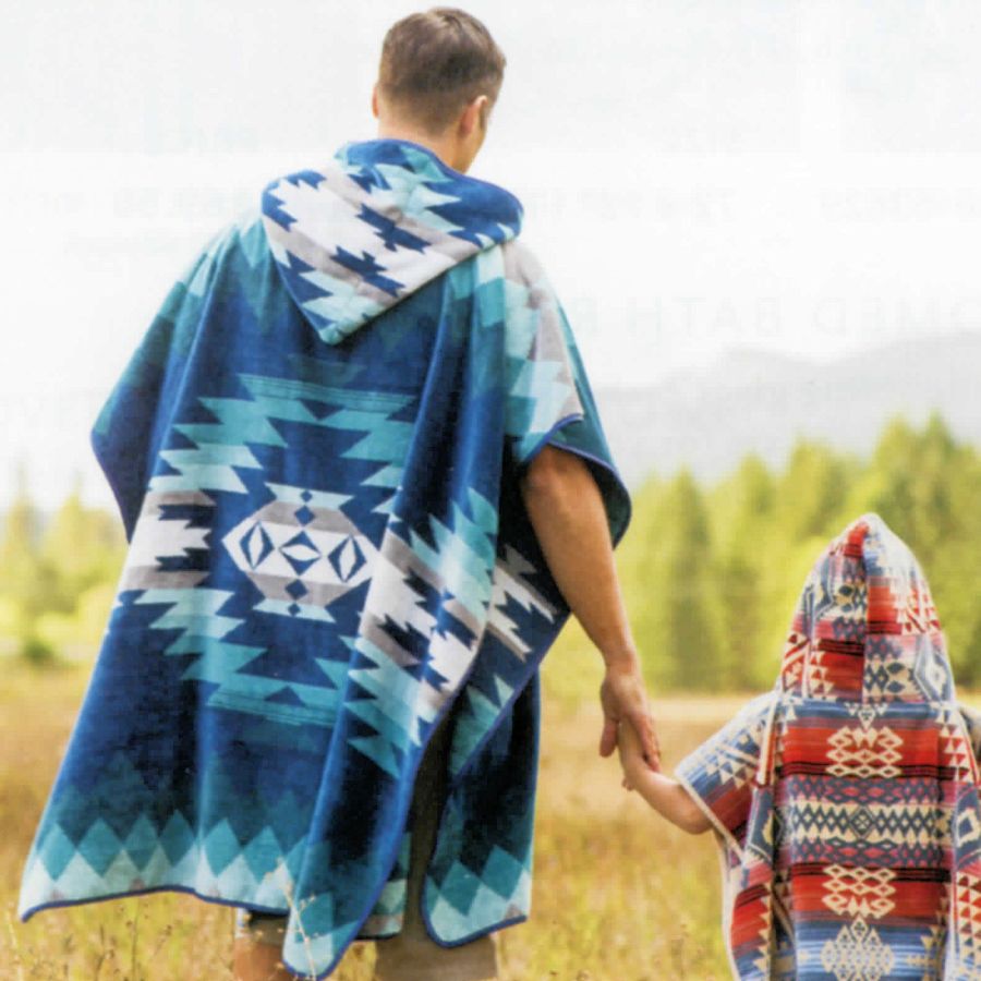 Crazy Crow Trading Post Pendleton® Jacquard Hooded Towels for Adults