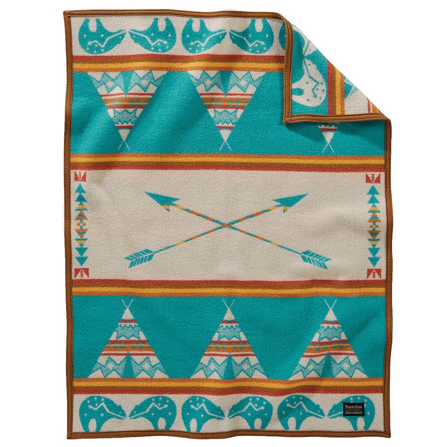 Crazy Crow Trading Post Pendleton Star Guardian Crib Blanket