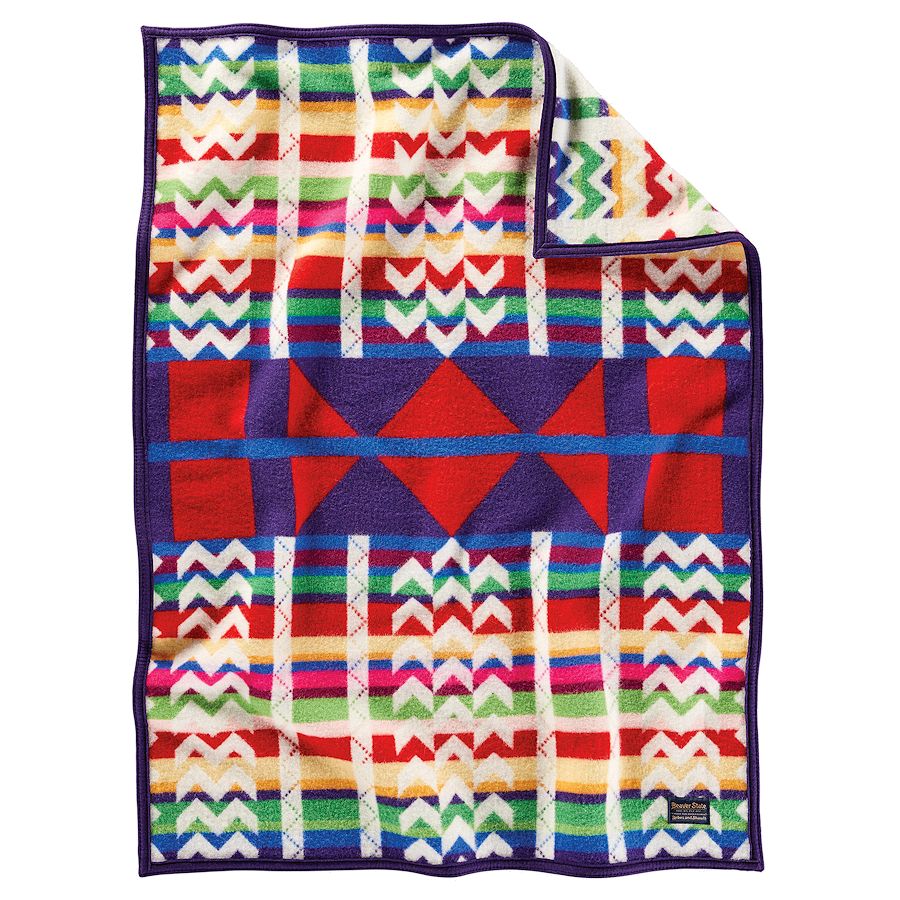 Crazy Crow Trading Post Pendleton Morning Cradleboard Crib Blanket