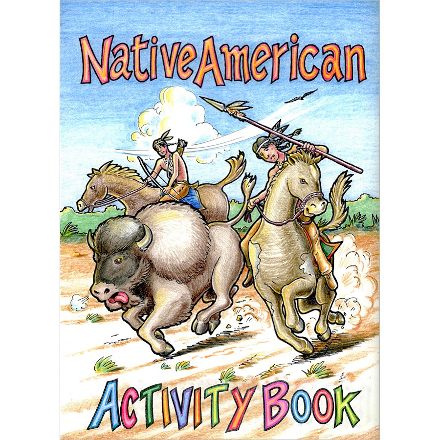 Crazy Crow Trading Post Native American Activity Book