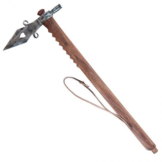 Crazy Crow Trading Post: Miami Pipe Axe - Heart Pierced 25