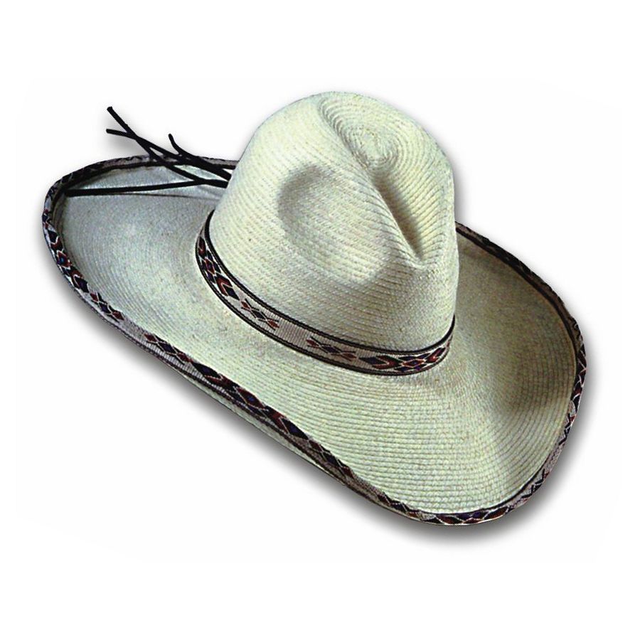 Diamond Gus Palm Leaf Cowboy Hat Palm Hat Palm Straw Hat Guatemalan
