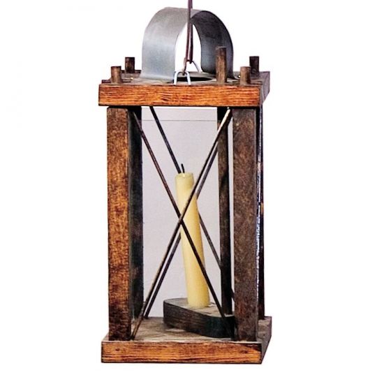 Wood Candle Lantern | Lanterns | Crazy Crow Trading Post