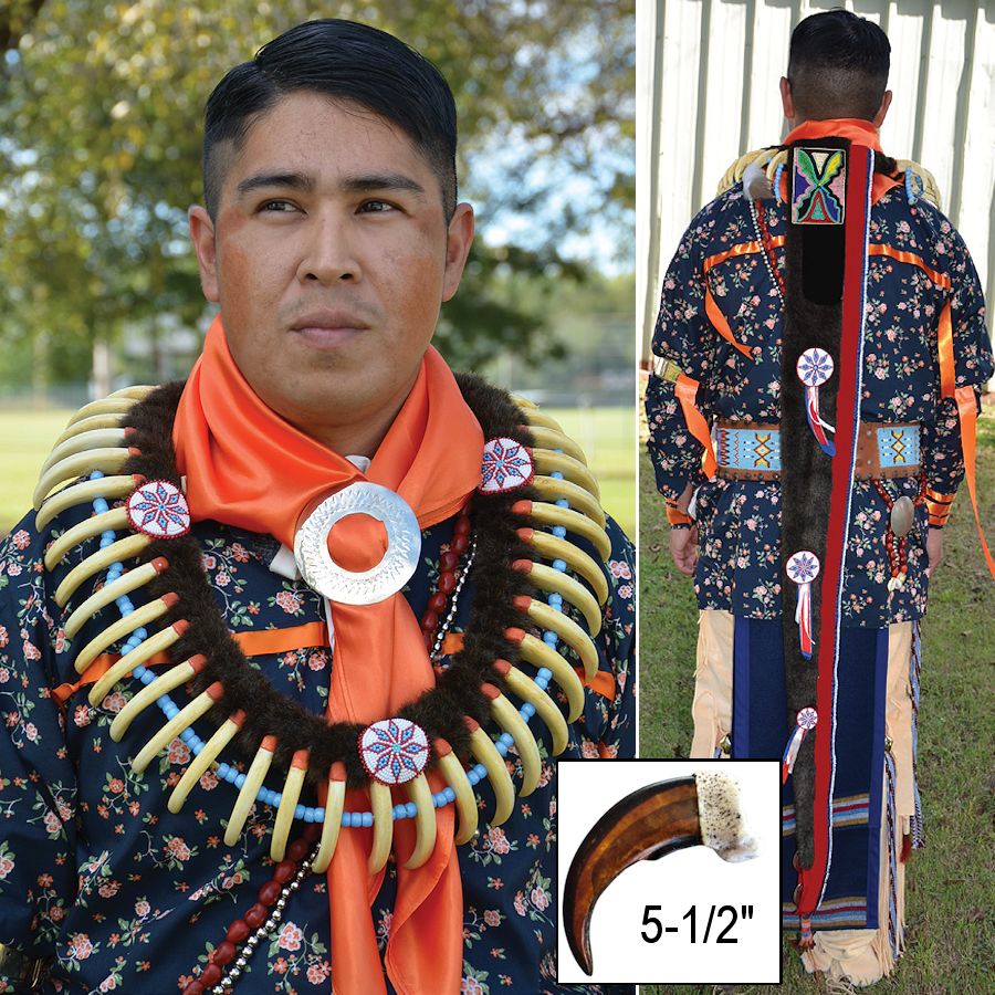 Crazy Crow Trading Post Grizzly Claw Necklace Kit Artistic Claws