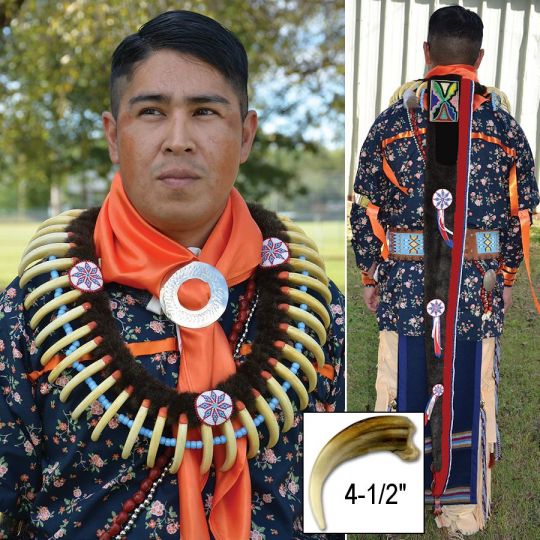 Crazy Crow Trading Post: Grizzly Claw Necklace Kit - Finest