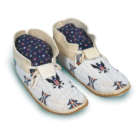 Native American Plains Hard Sole Moccasin Kit- American Indian