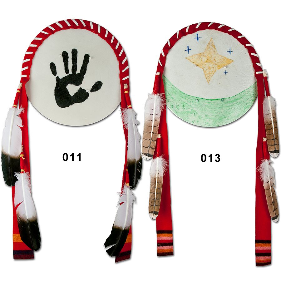 Crazy Crow Trading Post Traditional Dancer's Rawhide Shield Kit