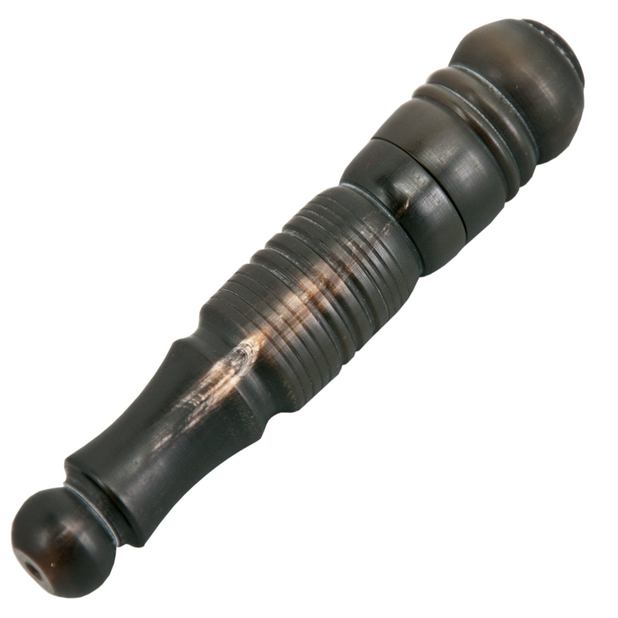 Horn Needle Case with Screw Top Craft Needles Beading Tools Crazy