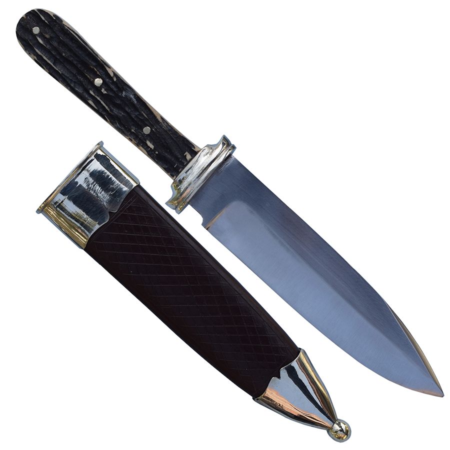 Crazy Crow Trading Post San Francisco Bowie Knife wSimulated Stag