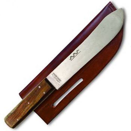 Snake Brand Sheffield Butcher Knife with Sheath- Fur Era Trade Knife