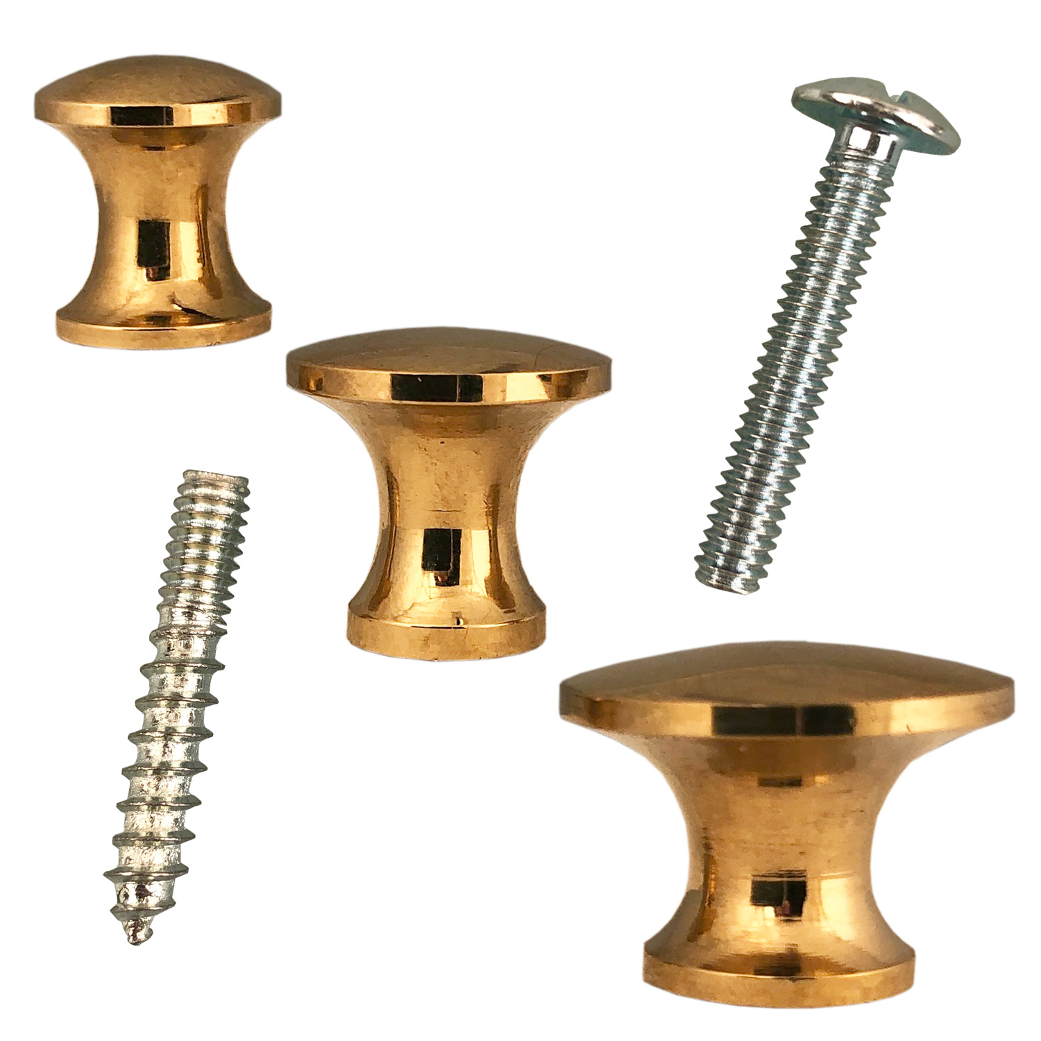 Crazy Crow Trading Post Brass Finials