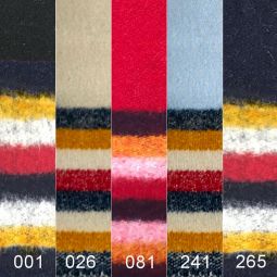 8-Band 100% Wool Broadcloth