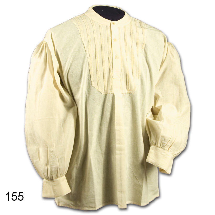 Old Time 19th Century Pleated Dress Shirt | Crazy Crow Trading Post