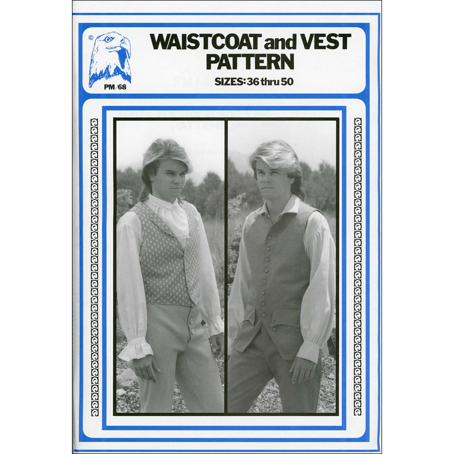 Waistcoat Vest Pattern Crazy Crow Trading Post