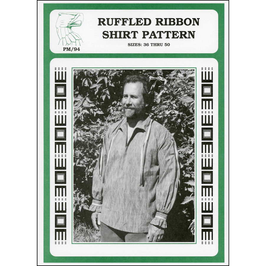 Ruffled Ribbon Shirt Pattern | Crazy Crow Trading Post