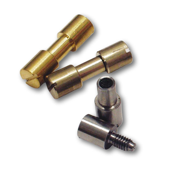 Corby Style Rivets - Brass | Crazy Crow Trading Post