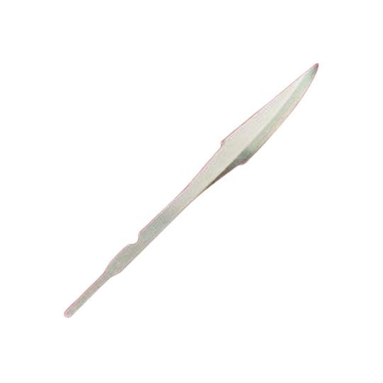 Swedish Laminated Steel Knife Blades Patch, 21/2" Crazy Crow