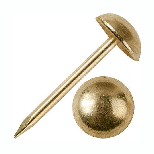 Brass Tacks High Dome 1/4" Crazy Crow Trading Post