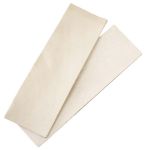 White Latigo Moccasin Soles (4" x 12")