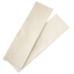 White Latigo Moccasin Soles (4" x 14")