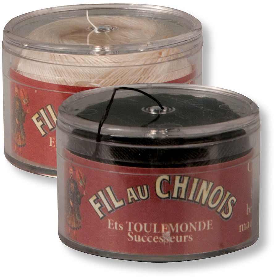 French Linen Thread Size 100, 50 Meter Capsule Craft Thread Crazy