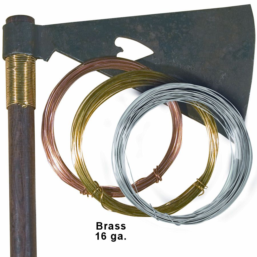 Yellow Brass Craft Wire, 16 ga., 25 ft Spools Jewelry Findings