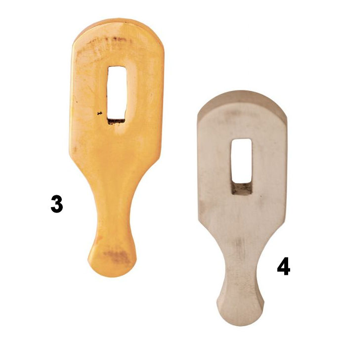 Large 1Branch Knife Guard Polished Brass Crazy Crow Trading Post