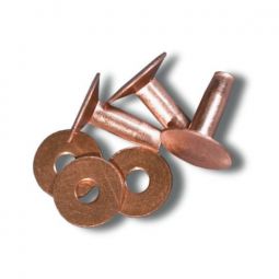 Solid Copper Rivets