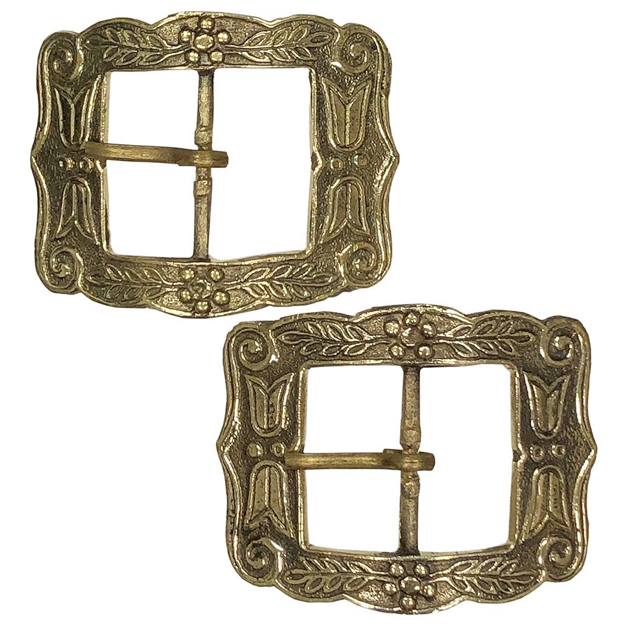 Crazy Crow Trading Post Colonial Ladies’ Shoe Buckles