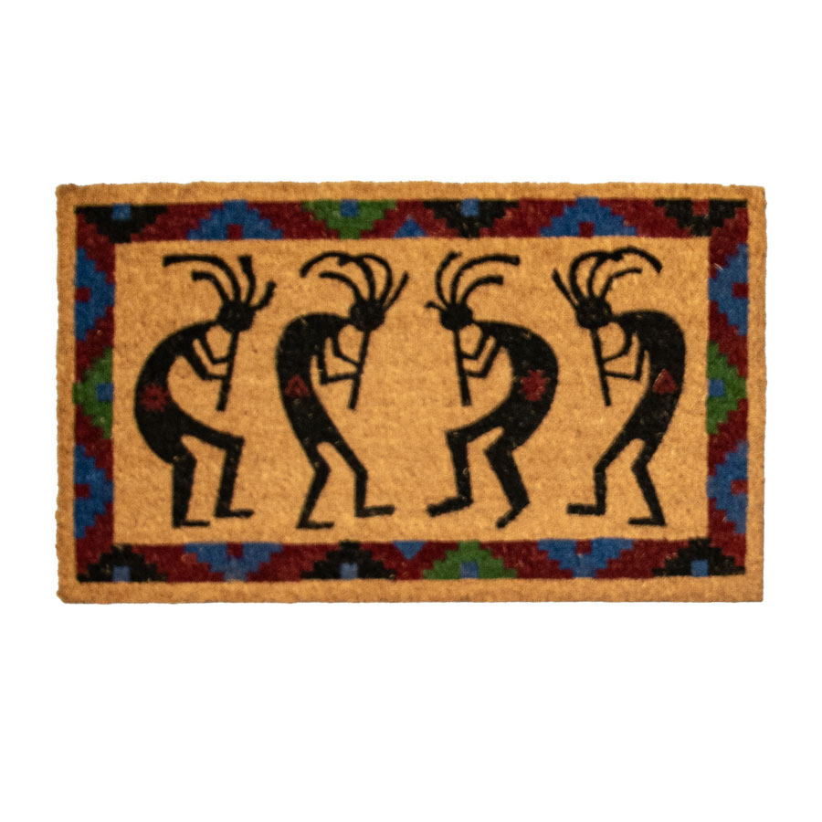 Southwest Kokopelli Design Doormats Native American Style Home Decor