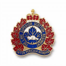 Scottish Regiment Badge - Gold