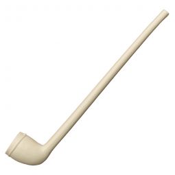 Colonial Clay Pipe - 1700's Social Cutty