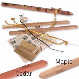 Native American Love Flute Kit - Cedar or Maple