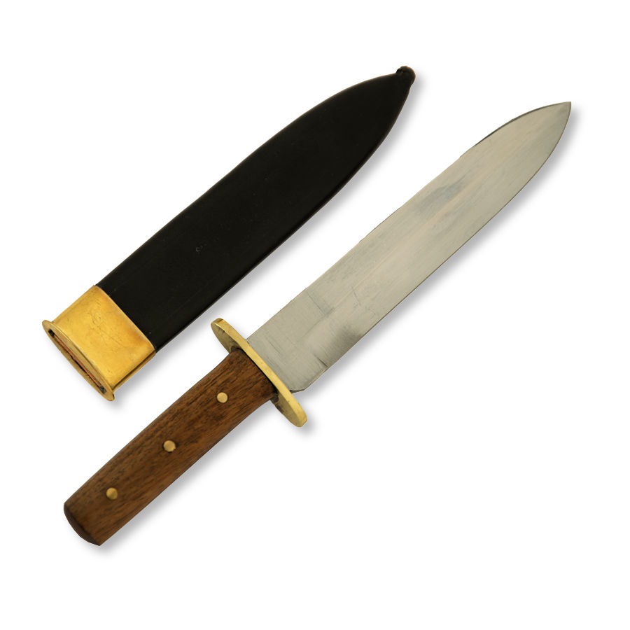 Rio Grande Camp Knife with Sheath 6