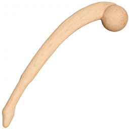 19” Curly Maple Horse Head Warclub