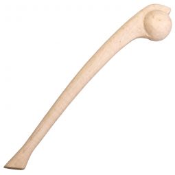 23” Eastern Woodlands Ball Head War Clubs, Curly Maple